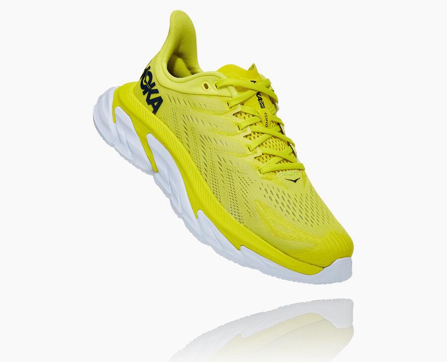 Tenis Hoka One One Mujer Fluorescentes - Clifton Edge - SIWO27953